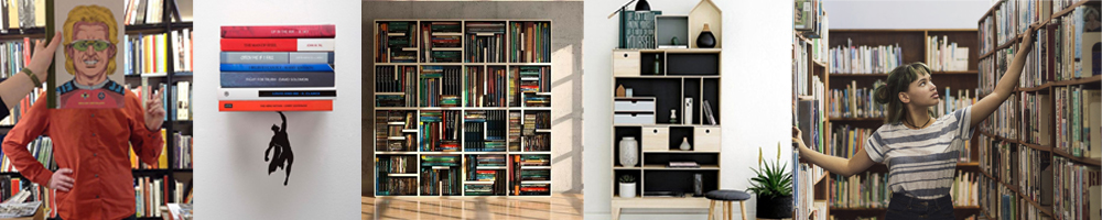 meubles de bibliothèque pour le rangement des livres